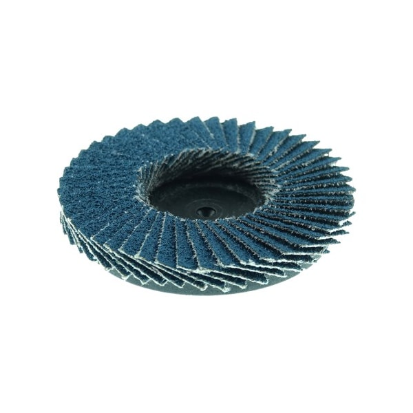 Weiler 2" BobCat Mini Abrasive Flap Disc, Flat (TY27), Type R Mount, 120Z 50960 - main